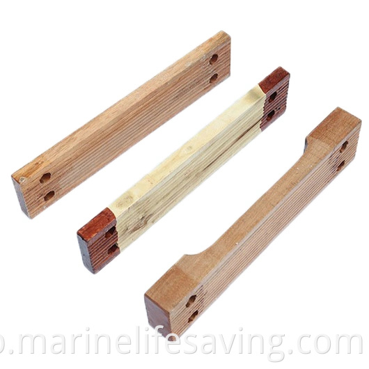 Solas Marine Recompertement Pilot and Aberkation Ladder Wooden Ladder Ship Ladder